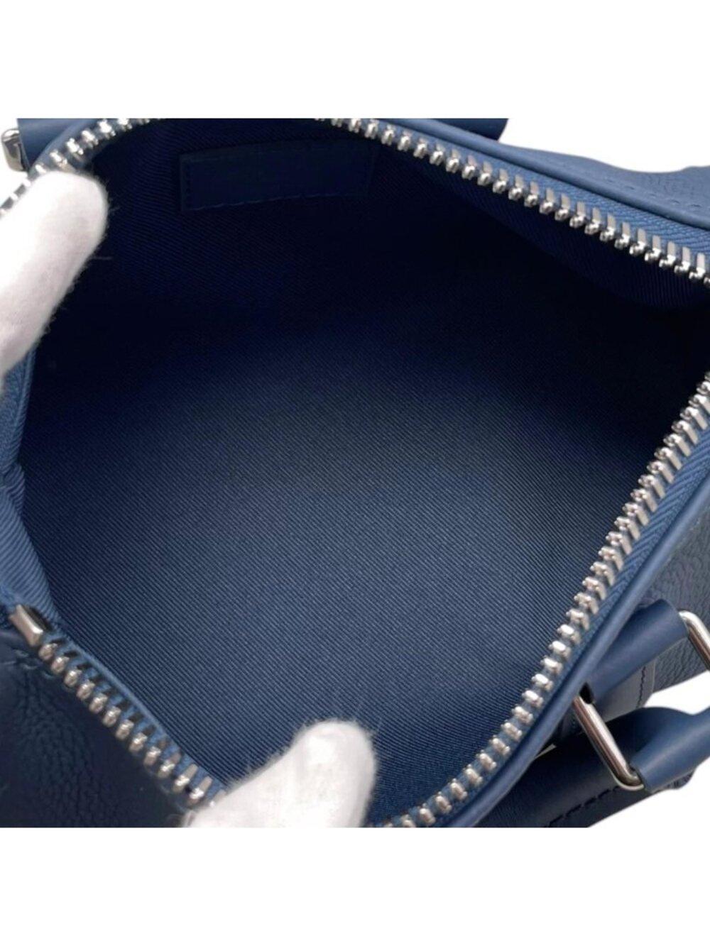 Louis Vuitton Shoulder Bag Keepall XS LV Aerogram Navy Blue - Picture 13 of 15